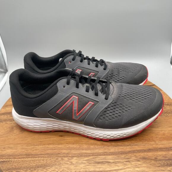 New Balance 520 Comfort Ride Shoes Mens Size 15 Gray Running Comfort Walking Gym - Picture 1 of 8